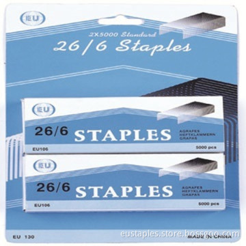 Metal Silver Stainless Steel 26/6 Office Staples